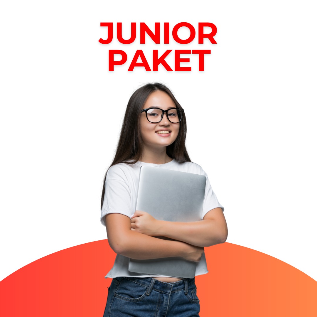 JUNIOR 2+2 Paket<br>(2 Kur +2 Ay Konuşma Kulübü = 6 ay eğitim)